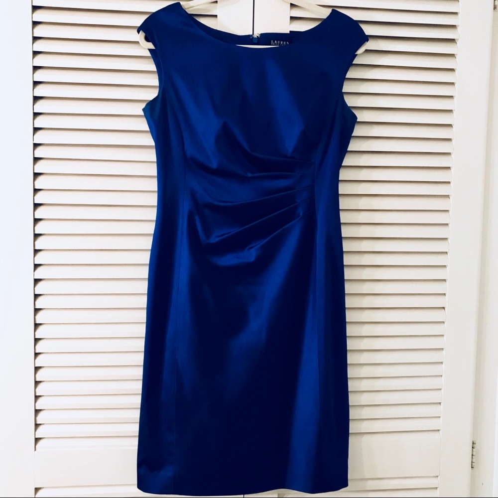 Ralph Lauren EUC Blue Dress